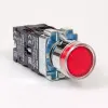 575421 | Кнопка управления NP2-BW3462 плоская, красная, 1НЗ, AC/DC230В (LED), IP40 (Аналог ch573823), Chint