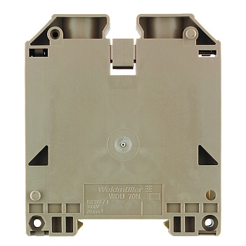 9512190000 WDU 70N/35 | Винтовая клемма 70кв.мм WDU 70N/35, (уп.-10шт.), Weidmuller 
