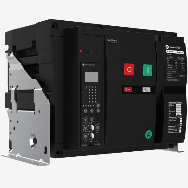 SPA40H404DVDD5GW | АВТ.ВЫКЛ.40H 4P 6.0E ВЫК ВП МСН+МХ+XF DC 220В 12O12C, Systeme Electric