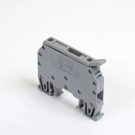 1010241 | Клеммник с держ. предохр. (5x20, 5x25) на DIN-рейку, 6 мм.кв. (серый), 1322, Onka