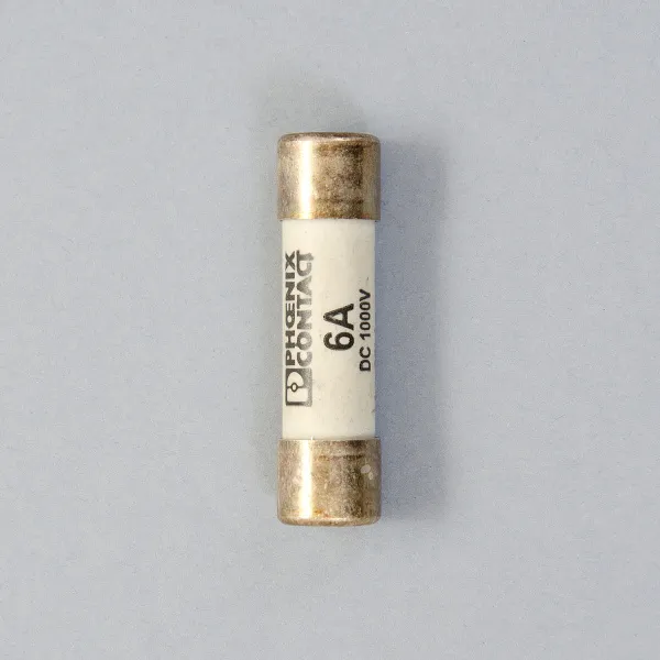 3061318 | Предохранитель, 10,3х38 мм, напряжение постоянного тока до 1000 В FUSE 10,3X38 6A PV, Phoenix Contact 