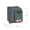 ATV310HU15N4E | Преобразователь частоты, серия ATV310, 1,5 кВт, 4,1 А, перегрузка 150 %, 380 В, Schneider Electric