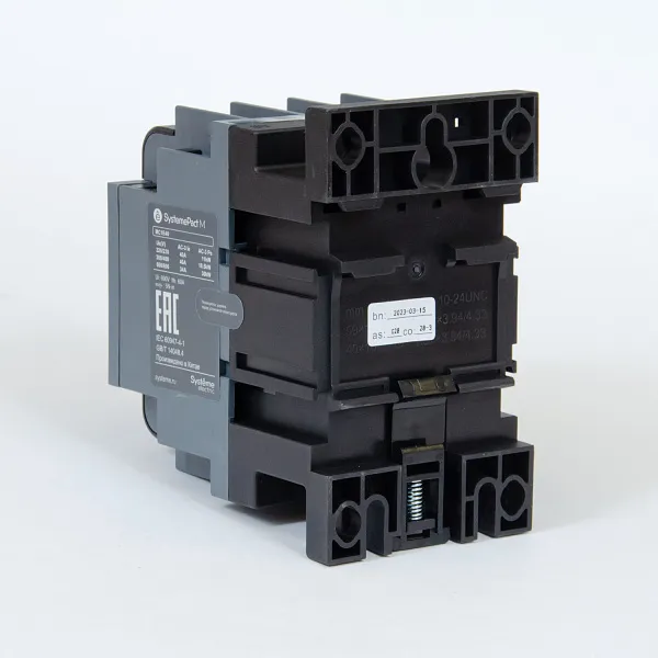 MC1E40M7 | КОНТАКТОР MC1E 3P 40A НО+НЗ 220V/230V 50/60ГЦ (LC1E40M5), Systeme Electric