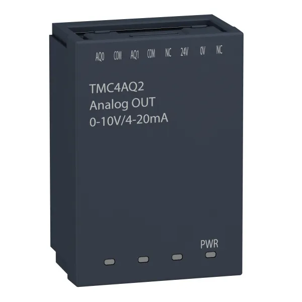 TMC4AQ2 | КАРТРИДЖ М241- 2 АНАЛОГОВЫХ ВЫХОДА, Schneider Electric