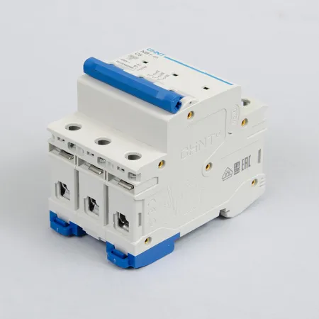 179709 | Автоматический выключатель NB1-63 3P 6А 6кА характеристика C (DB), Chint