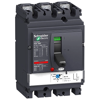 LV429751 | Автоматический выключатель NSX100N MA 3P3d 50A 50кА, Schneider Electric