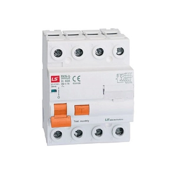 06240094R0 | УЗО, серия RKN-b, 3P+N, 25 A, 30 мА, тип AC, LSis