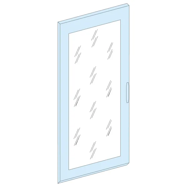 08136 | Прозрачная дверь навесного шкафа, 18 модулей, Schneider Electric