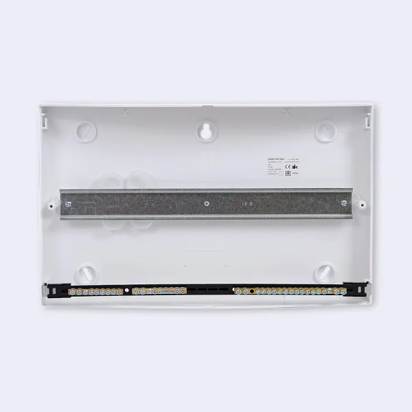 EZ9E118P2SRU | City9 Box корпус навесной с белой дв. 1ряд/18мод, Systeme Electric