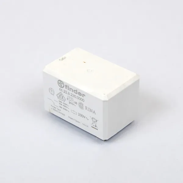 662282300000 | Реле для монтажа на печатную плату серии 66.22, управление 230В AC, контакты AgCdO 2CO 30А, Finder