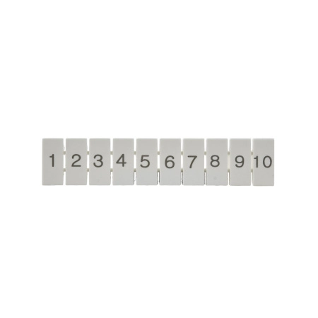 ZB3.5M(31-40)  | Маркировка боковая горизонтальная для клемм 1.5 кв.мм, 31-40 (1 лист = 200 шт.), Clims 