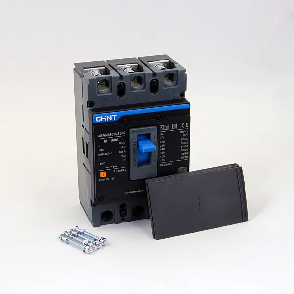 131365 | Автоматический выключатель NXM-250S/3P 160А 36кА, Chint