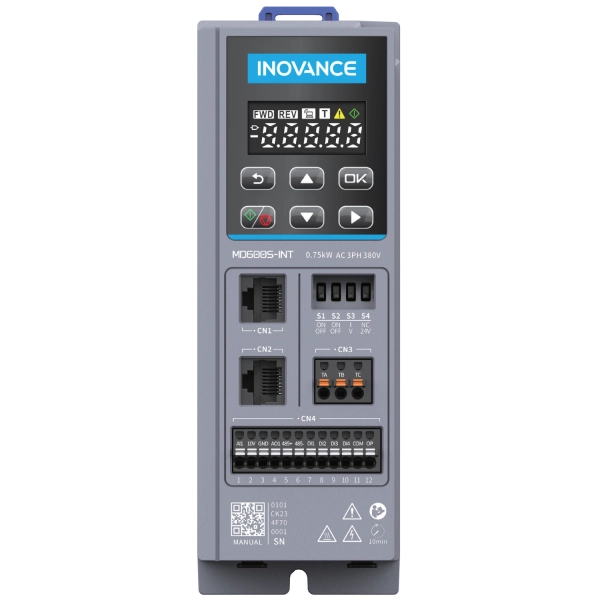 MD600S-4T4R8 | Преобразователь частоты MD600S, 1,5кВт - 150%, 380В, Modbus-RTU, Inovance