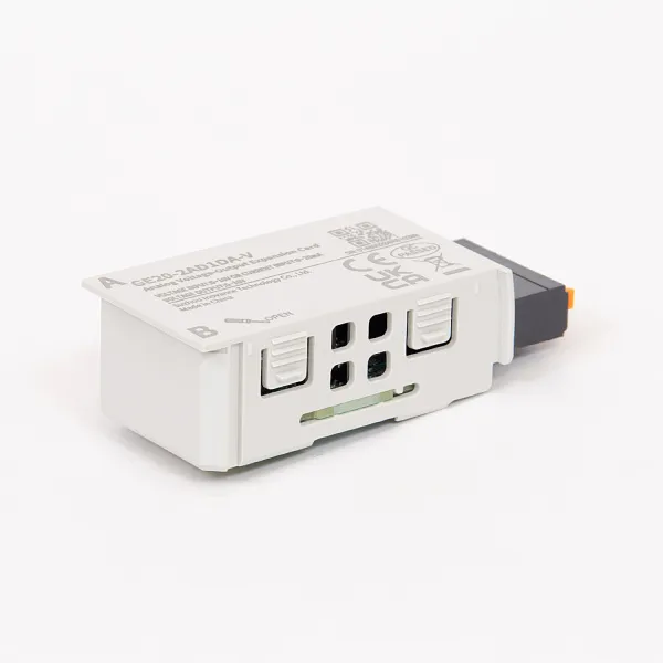 GE20-2AD1DA-V | Карта расширения ПЛК Easy, 2 аналоговых входа, 1 выход, диапазон - напряжение, Inovance