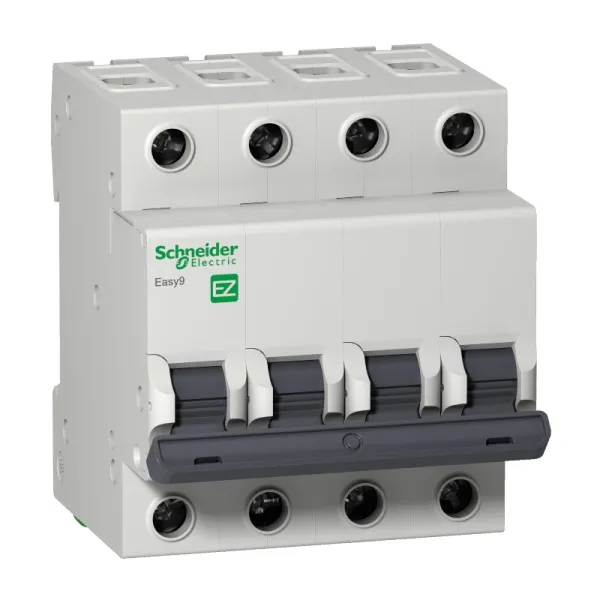  | Easy9, 4p, 16А, кривая C, 4,5кА — Автоматический выключатель, Schneider Electric