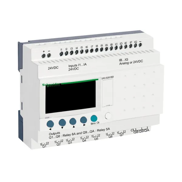 SR3B261BD | Интеллектуальное реле Zelio logic, Schneider Electric