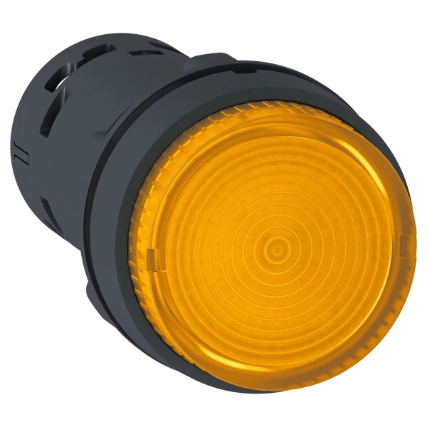 XB7NW35M1 | Кнопка с возвратом с подсветкой 230В AC, оранжевая, 1НО, Schneider Electric