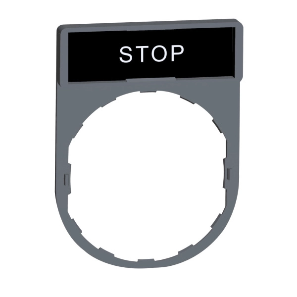 ZBY2304C0 Этикетка STOP C0, Schneider Electric 