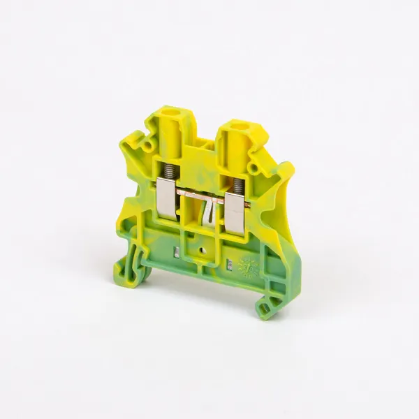 3044128 UT 4-PE | Заземляющая клемма UT 0,14...4мм², винтовой зажим, Phoenix Contact 