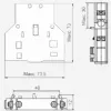 22179DEK | Приставка контактная боковой установки 2НО ПКБ-02, Dekraft