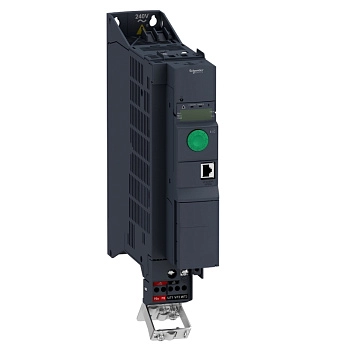 ATV320U22N4B | Преобразователь частоты, серия ATV320, 2,2 кВт, 5,5 А, перегрузка 150%, 380B, Schneider Electric