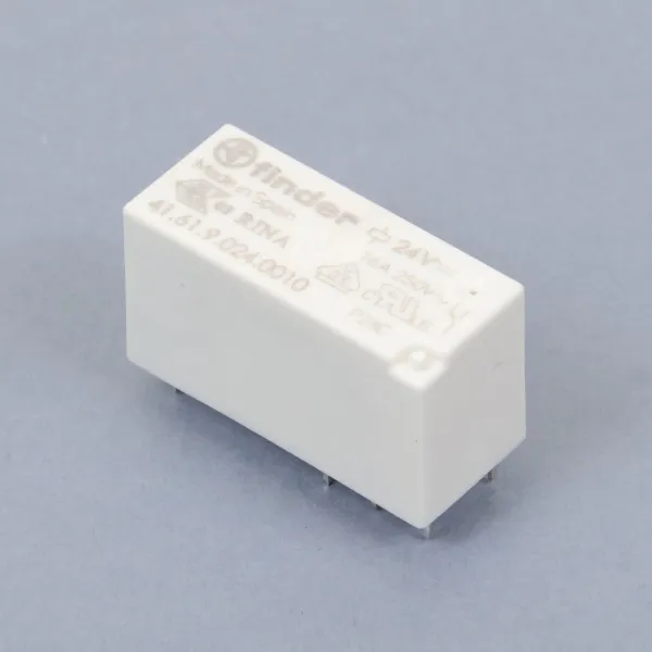 416190240010 | Миниатюрное низкопрофильное реле, серия 41, 24В DC, 16А, 1CO, Finder