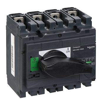 31107 | Выключатель нагрузки INS250 250 A 30кА 4P, Schneider Electric