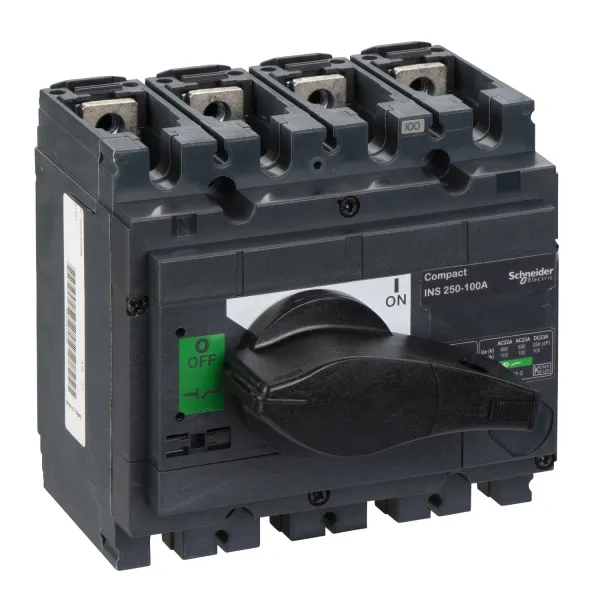 31101 | Выключатель нагрузки INS250 100 A 20кА 4P, Schneider Electric