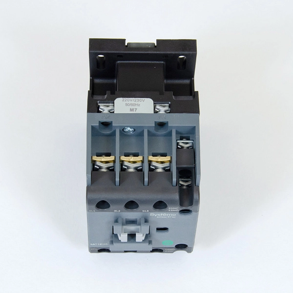 MC1E25M7 | КОНТАКТОР MC1E 3P 25A НО+НЗ 220V/230V 50/60ГЦ (LC1E2510M5), Systeme Electric