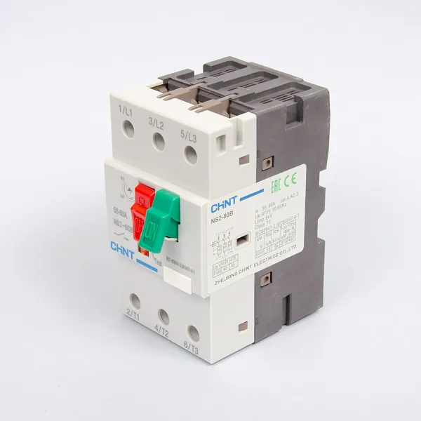 Автоматический выключатель защиты двигателя NS2-80B 56А-80А, Chint, ch495089