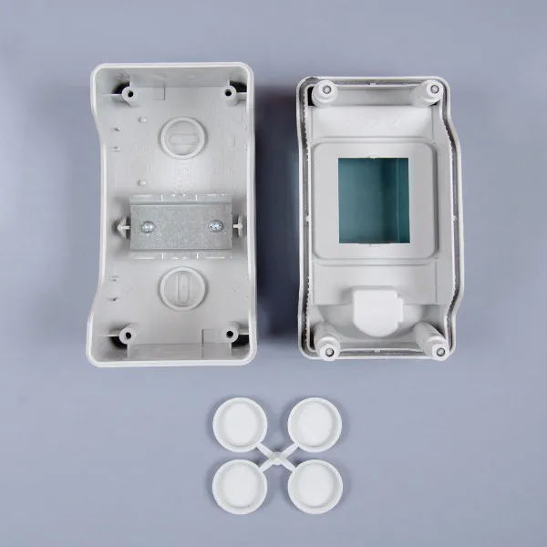 13975 | Щит навесной Mini Kaedra IP65, 3 модуля, 1 ряд, Schneider Electric