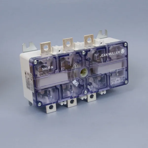 B2031002K | Выключатель нагрузки Salit 250А 3П, 26,5 кА, в комплекте ручка и шток 135мм, Jean Muller