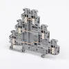 3214259 UT 2,5-3L | Проходная клемма 3-х ярусная UT 0,14…4мм², 24 А винтовой зажим, Phoenix Contact 