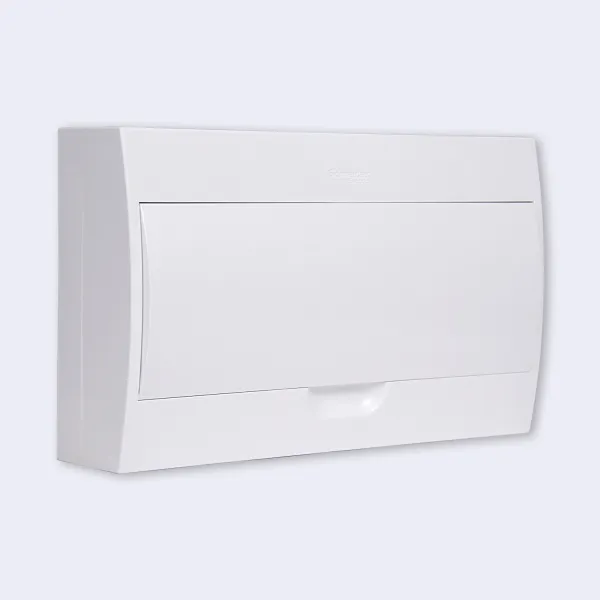 EZ9E118P2SRU | City9 Box корпус навесной с белой дв. 1ряд/18мод, Systeme Electric