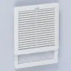 Вентилятор с фильтром 138 м3/ч, 230В AC, Slide 200x200мм, вырез 177x177мм, RAL7035