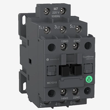 MC1D12ED | КОНТАКТОР MC1D 3P 12A НО+НЗ 48VDC, Systeme Electric