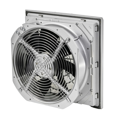 Вентилятор с фильтром 790/1150 м3/ч, 200-240В AC, Flip 323х323мм, вырез 292x292мм, RAL7035