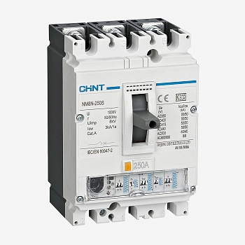271456 | Автоматический выключатель защиты двигателя NM8N-250S ENM 32А 50кА 3P, Chint