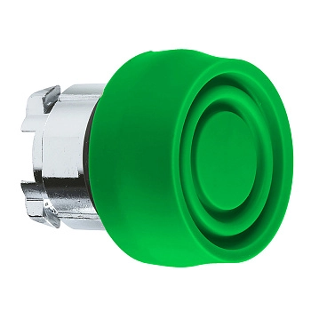 ZB4BP3S | Головка кнопки, силиконовый колпачок, зелёная, Schneider Electric