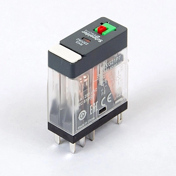 RXG21P7 | Миниатюрное реле, серия RXG, 230В AC, 5А, 2CO, Schneider Electric