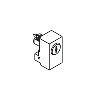 NSYINICHEL8131 | Личинка замка Michelin 8133 (без ключа), Schneider Electric