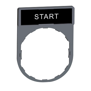 ZBY2303C0 Этикетка START C0, Schneider Electric 