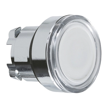 ZB4BW31 | Головка кнопки с подсветкой, белая, заподлицо, Schneider Electric