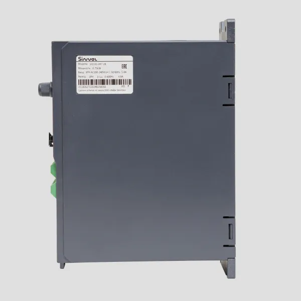SID100-0R7-2B | Преобразователь частоты SID100, 0,75кВт - 150%, 1ф/3ф 220В, тормозной модуль, Sinvel
