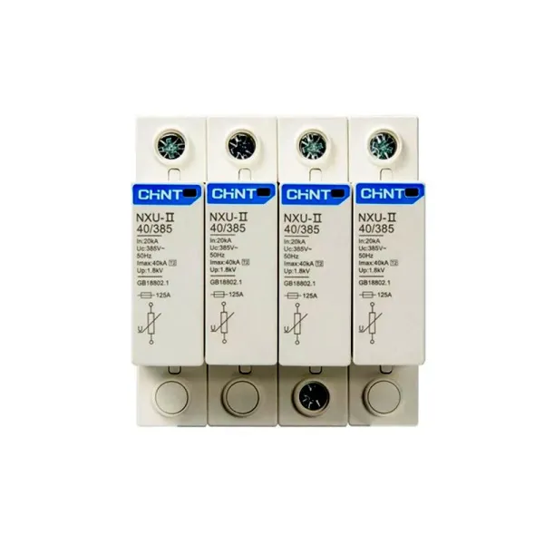 ch252490 | Ограничитель имп. перенапр. NXU-IIG/F 4P In=25кА Uc=440B Im=65кА, Chint