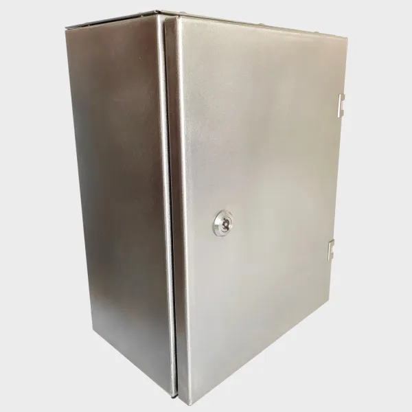 11.040.040.20.К | Настенный шкаф АС из нержавеющей стали с монтажной панелью  Ш:400 В:400 Г:200, МКТ