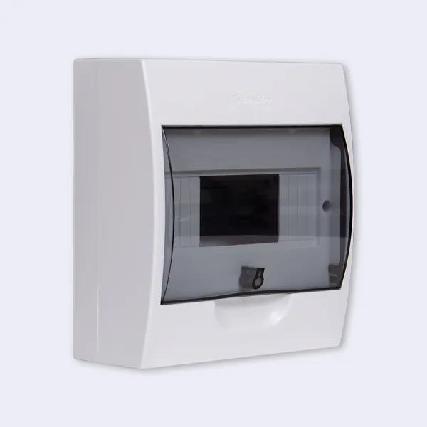 EZ9E108S2SRU | City9 Box корпус навесной с проз. дв. 1ряд/8мод, Systeme Electric