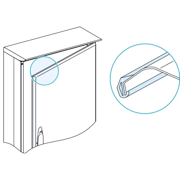 08840 | Сальник для двери высотой 6 - 21 модуль, IP43, Schneider Electric