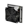 Вентилятор с фильтром 55/65 м3/ч, 200-240В AC, Flip 148х148мм, вырез 124x124мм, RAL7035