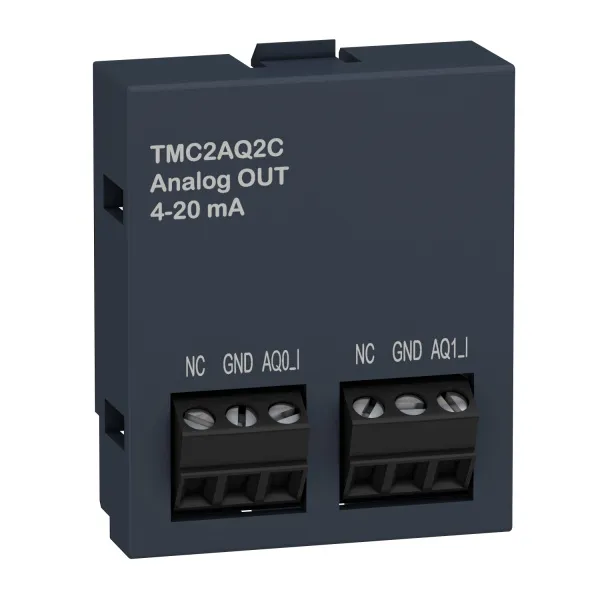 TMC2AQ2C | КАРТРИДЖ М221- 2 АНАЛОГОВЫХ ВЫХОДА ТОК, Schneider Electric